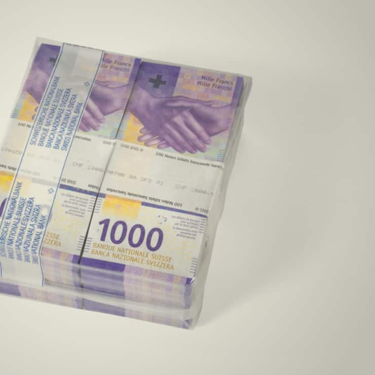 1000 Franken Note Schweiz