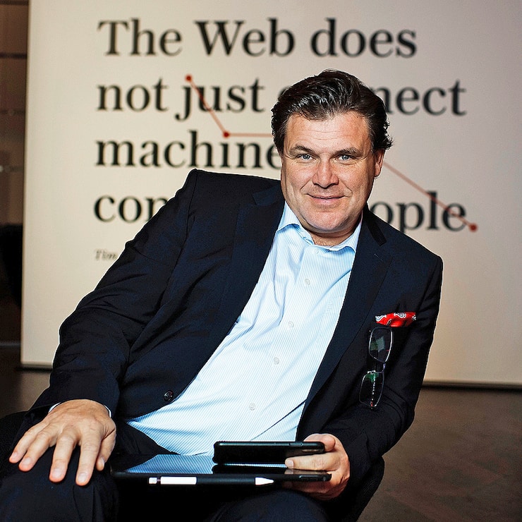 06.11.2918; Zuerich; Gesellschaft - 1. Schweizer Digital-Gipfel @ Dolder: Unternehmer Fredy Gantner. Â© Valeriano Di Domenico