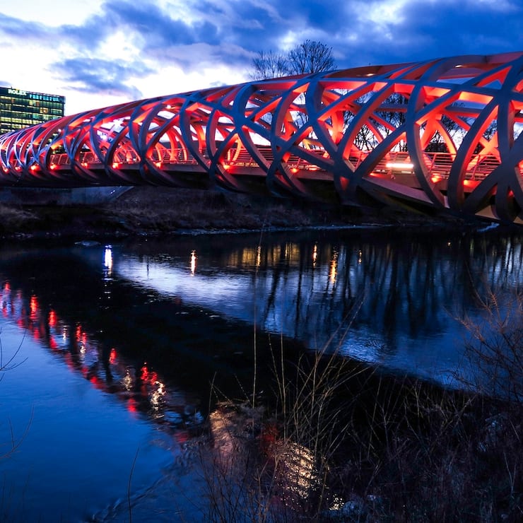 Rolex et le pont Hans-Wilsdorf (KEYSTONE/Stephan Torre)