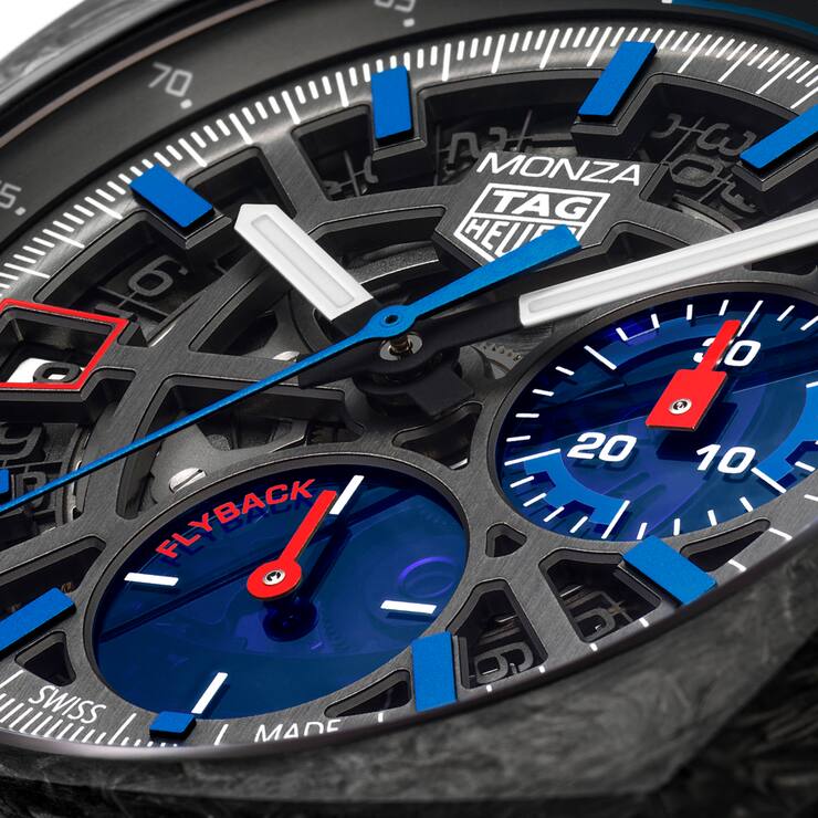 Die TAG Heuer Monza Flyback Chronometer ist 42 Millimeter gross und kostet 13'500 Franken.