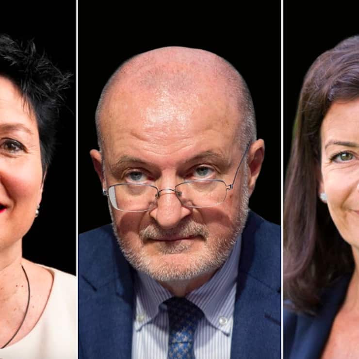 Daniela Schneeberger, Fulvio Pelli und Nicole Loeb