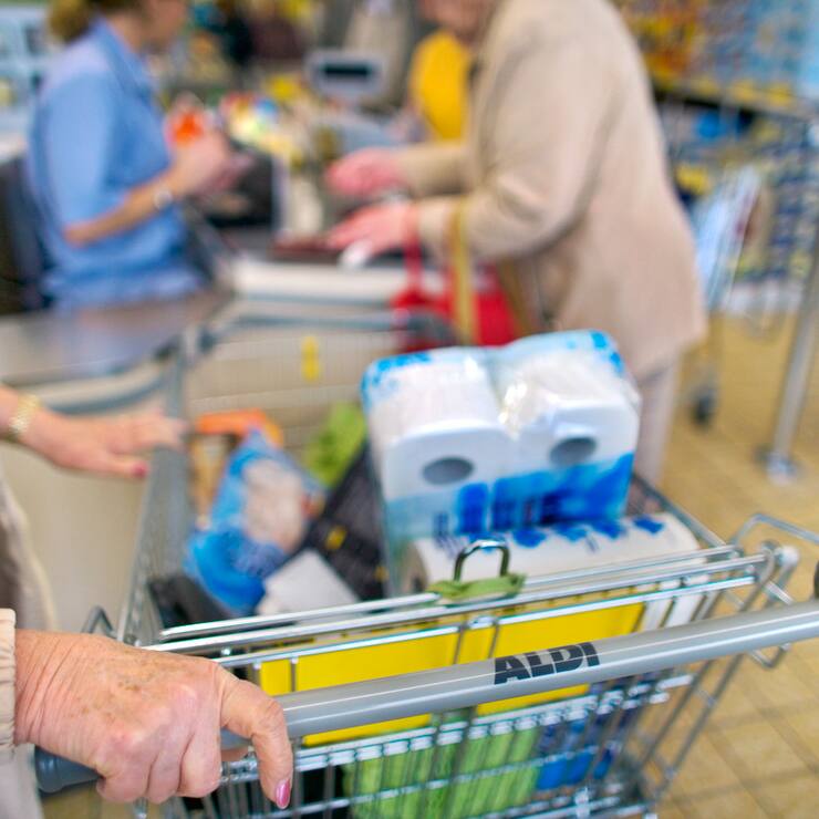 Einkaufen bei Aldi
