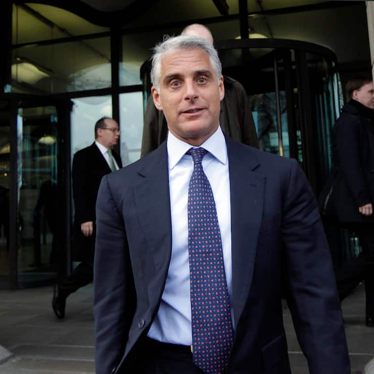 Chief Executive Officer of UBS, Andrea Orcel leaves Portcullis House in London after giving evidence on banking standards to the Parliamentary Commission on Banking Standards, Wednesday, Jan. 9, 2013. The chief executive of UBSs investment bank told British MPs on Wednesday that bankers had become too arrogant and that the industry has to change. (AP Photo/Sang Tan)