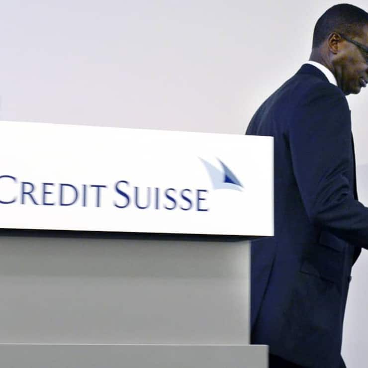 CREDIT SUISSE CEO THIAM RESIGNS