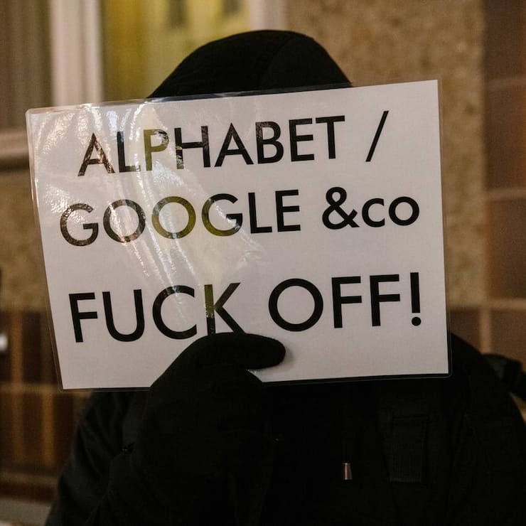 DEUTSCHLAND PROTEST GEGEN GOOGLE