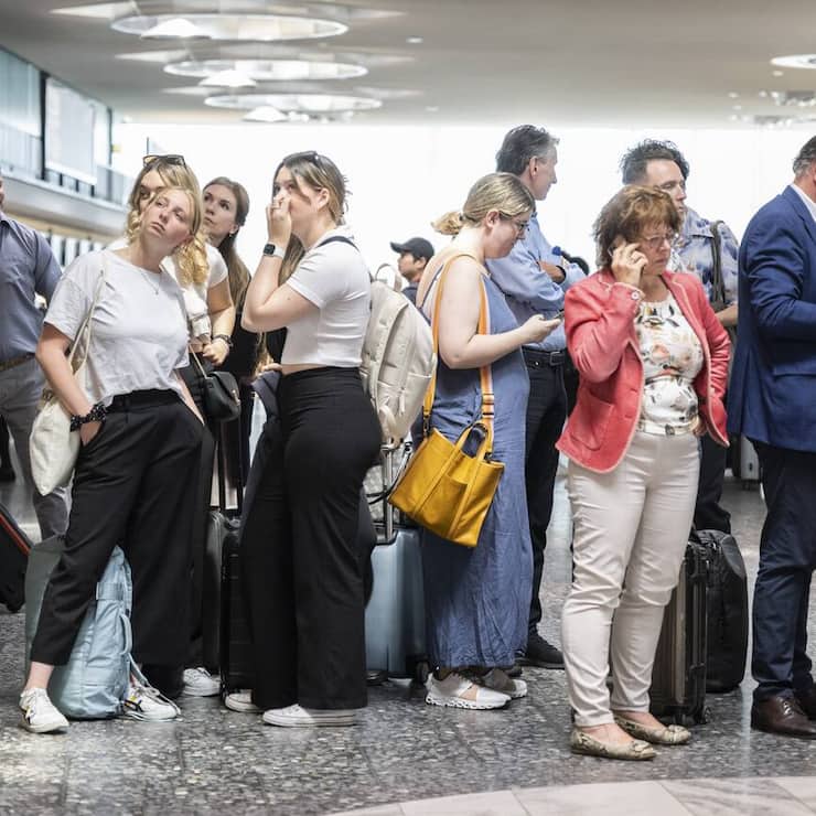 SCHWEIZ FLUGVERKEHR AUSFALL SKYGUIDE