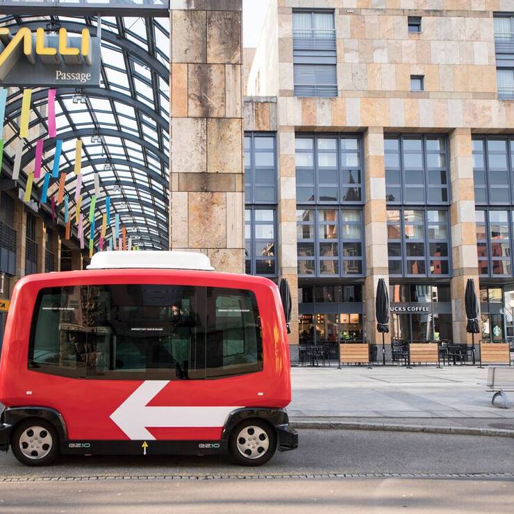 SBB autonomer Bus