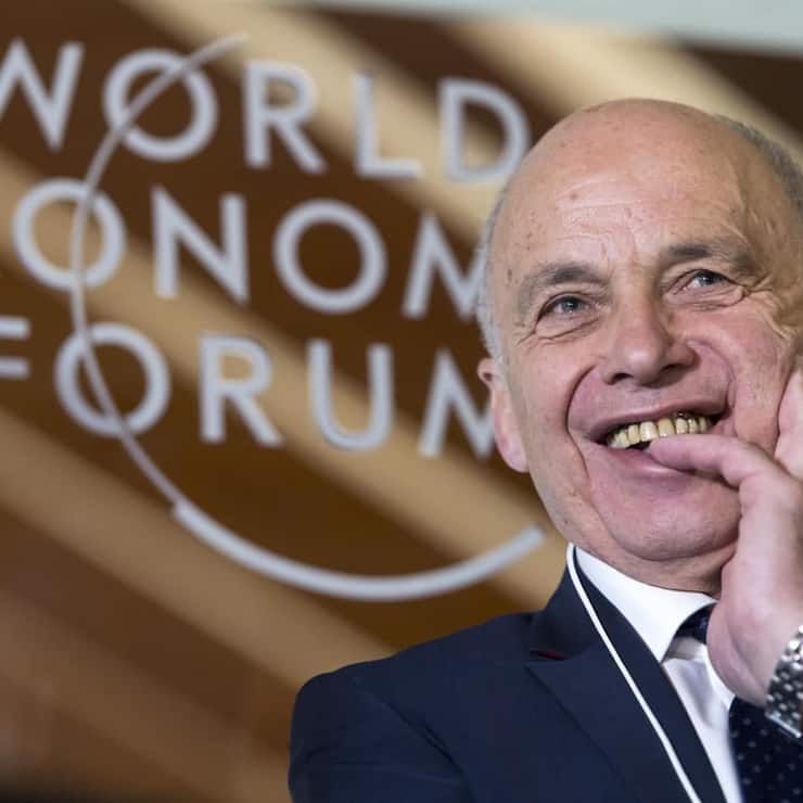 SCHWEIZ WEF 2019 DAVOS UELI MAURER