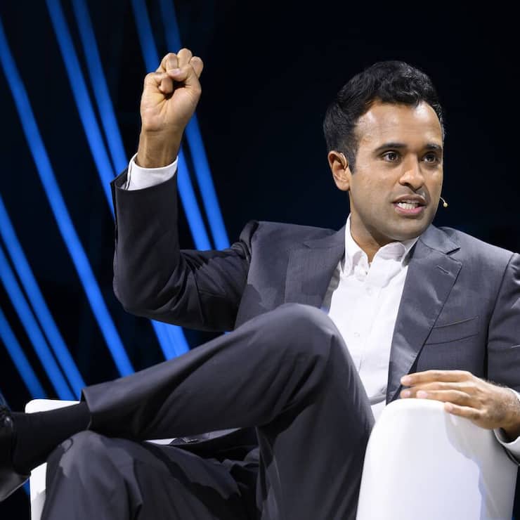 Vivek Ramaswamy Mitgründer und Vorstandsvorsitzender von Strive am Swiss Economic Forum SEF