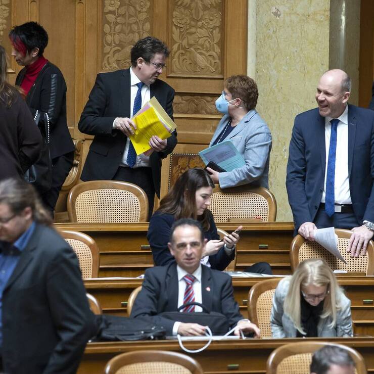 SCHWEIZ SESSION STAENDERAT