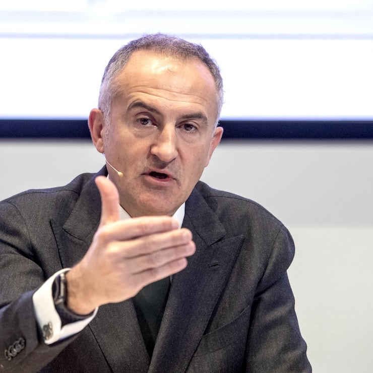Schindler-CEO und -Präsident Silvio Napoli (r.) will die Gewinne stärker in die Taschen der Anleger lenken. 