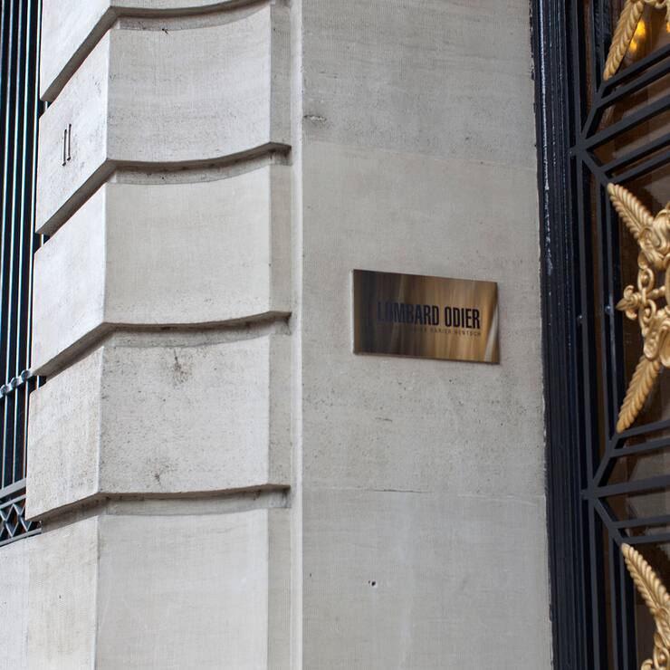 The bank Lombard Odier in Geneva, Switzerland, pictured on September 25, 
