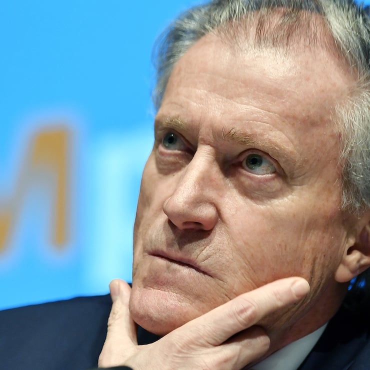 Herbert Bolliger, Praesident der Generaldirektion des.Migros-Genossenschafts-Bundes an der Bilanz - Medienkonferenz in Zuerich am Dienstag, 28. Maerz 2017. (KEYSTONE/Walter Bieri)