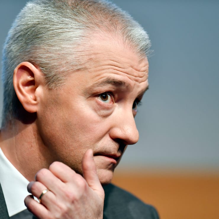 Fabrice Zumbrunnen, Praesident der Generaldirektion MGB an der Bilanzmedienkonferenz von Migros in Zuerich am Dienstag, 26. Maerz 2019. (KEYSTONE/Walter Bieri)