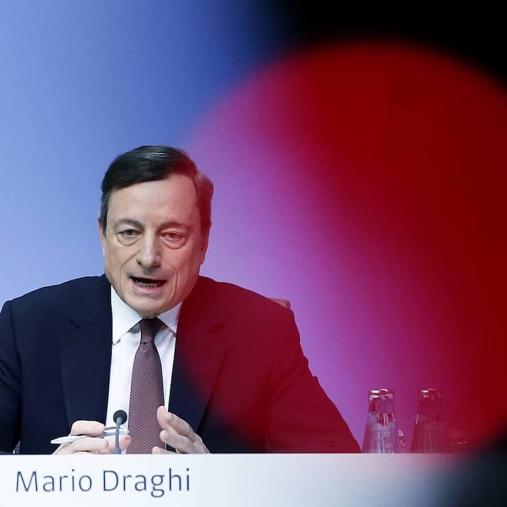 DEUTSCHLAND BANK EZB DRAGHI