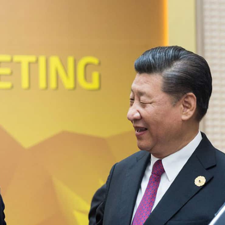 Donald Trump und Xi Jinping