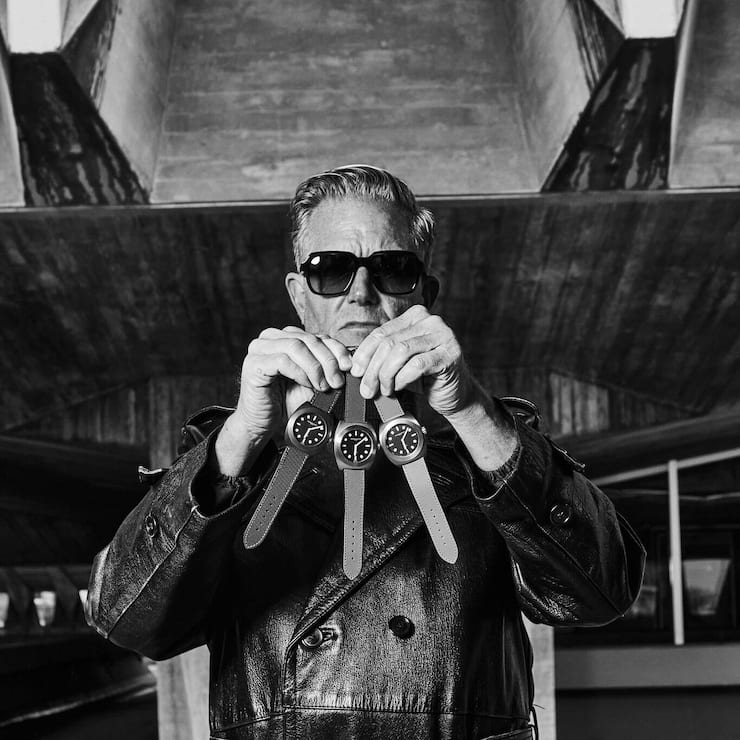 Peter Mygind mit Maurice de Mauriac  the Pillow Watch