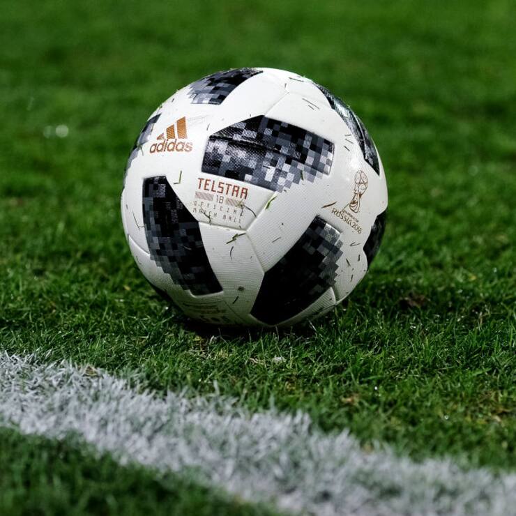 Offizieller Fussball bei der WM 2018 in Russland