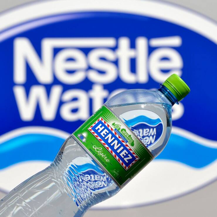 Nestlé und sein Mineralwasser Henniez 