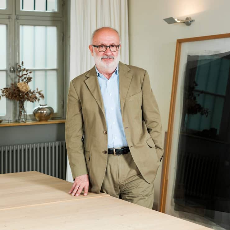 Basel, 13.8.2016, Rolf Soiron, Verwaltungsratspraesident von Lonza. (KEYSTONE/Stefan Bohrer)