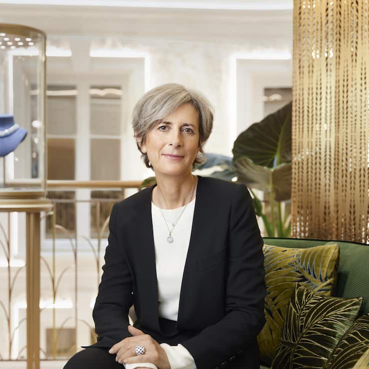 <p>Schmuckdesignerin Jacqueline Karachi-Langane ist seit 2006 Kreativdirektorin für Haute Joaillerie bei Cartier.</p>