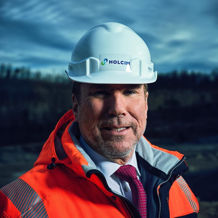 <p>Er hat einen neuen Hut auf: Jan Jenisch wechselt zur US-Tochter von Holcim.</p>
