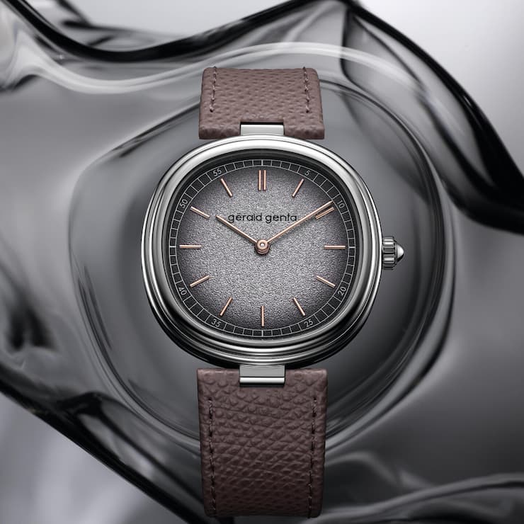 <p>Eine schlichte Dreizeigeruhr ist der neuste Coup von Gerald Genta.</p>