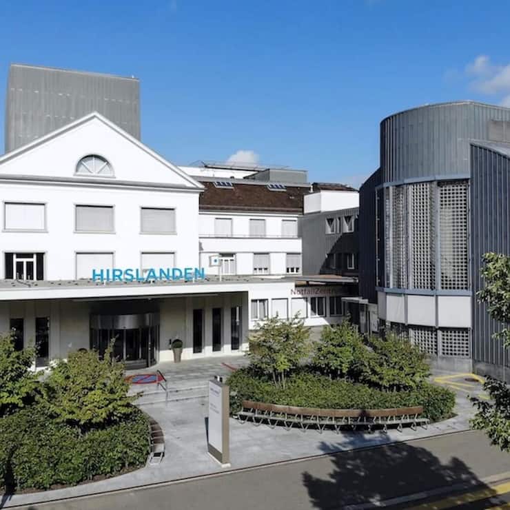 Die Hirslanden-Klinik in Zürich hat auch eine internationale Ausstrahlung.