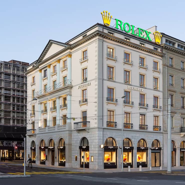 Rolex-Boutique in Genf