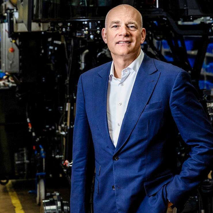 Barend Fruithof, CEO Aebi Schmidt Holding AG, fotografiert am 28.4.23, St. Blasien