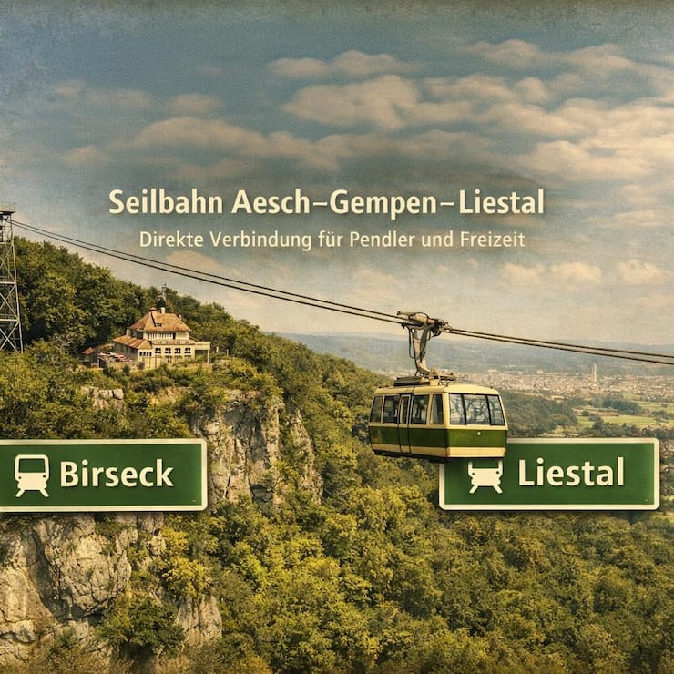 Baselbiet soll Seilbahn bekommen – für bis zu 415 Millionen