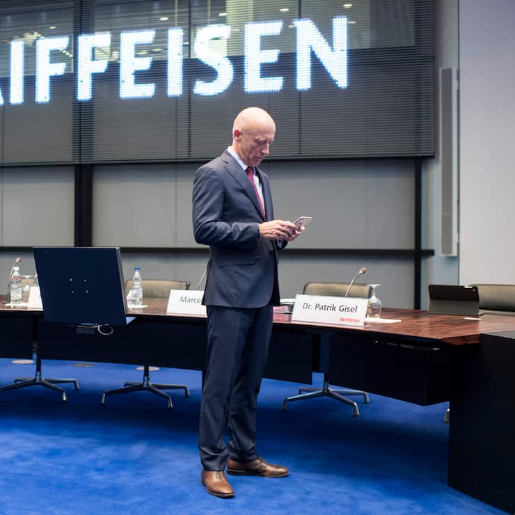 Patrik Gisel: Der Raiffeisen-Chef hat auch 2017 Marktanteile im Hypothekargeschäft gewonnen.