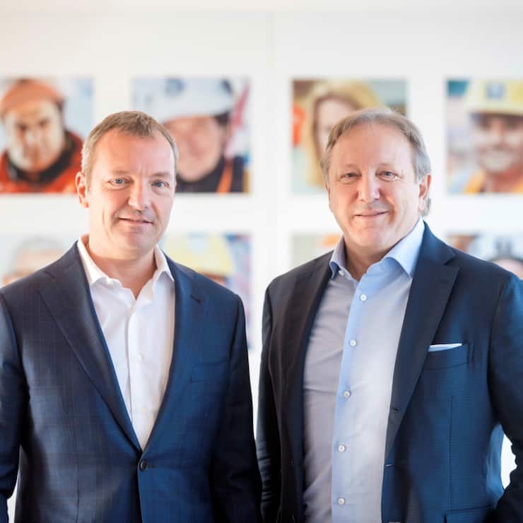 Hans Ulrich Meister und Andre Wyss