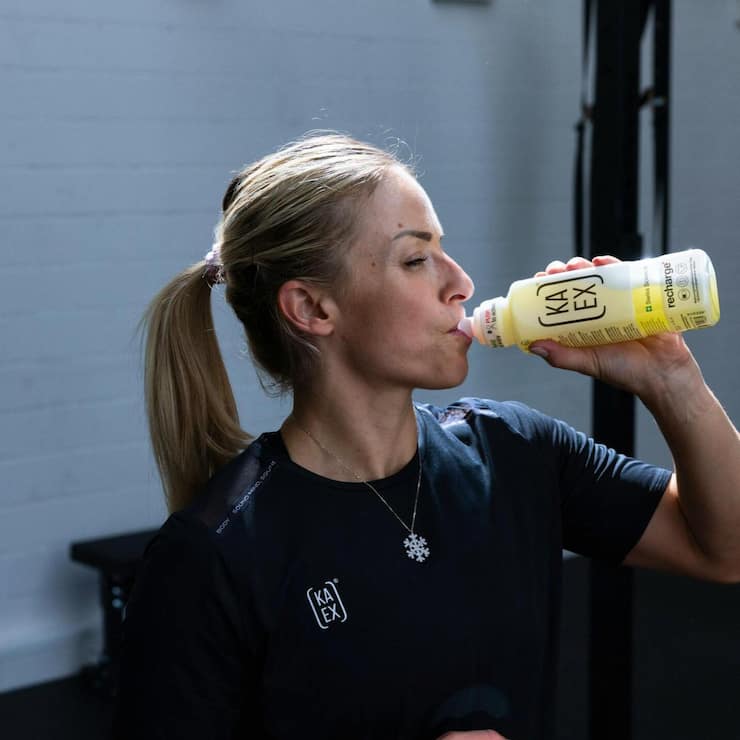 <p>Die Schweizer Ski-Sportlerin Lara Gut-Behrami unterstützt das Getränk Ka-Ex als Investorin und Ambassadeurin.</p>