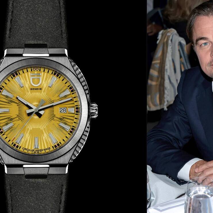 Leonardo DiCaprio mit seiner ID Genève