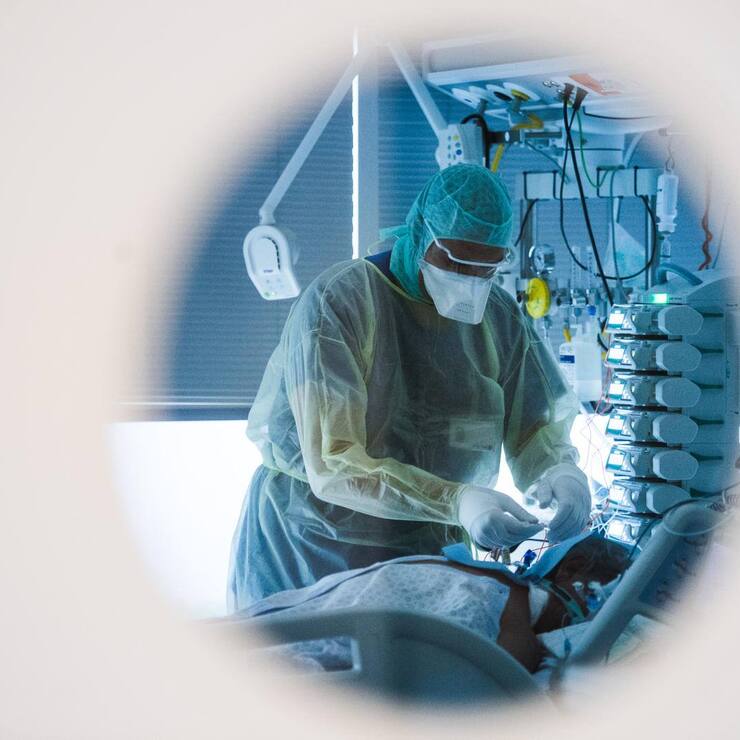 Corona Krise Virus Schweiz TESSIN KANTONSSPITAL LA CARITA