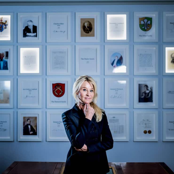 Annika Falkengren, associÃ©e de la banque Lombard Odier, photographiÃ©e Ã  GenÃ¨ve, le 20.06.2018 Â© David WagniÃ¨res