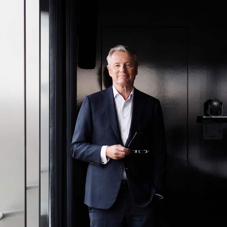 Porträt des neuen ABB-Chef Björn Rosengren, fotografiert am ABB-Hauptsitz in Oerlikon.