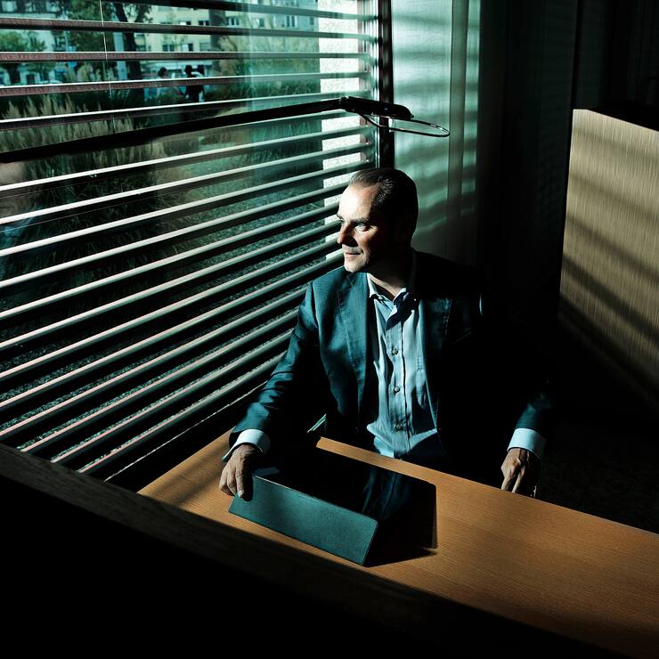 Stefan Pfister ist der CEO KPMG Schweiz, fotografiert am Donnerstag (13.09.18) beim Hauptsitz an der Badenerstrasse 172 in Zuerich fÃ¼r ein InterviewgesprÃ¤ch. Foto: Sebastian Magnani
