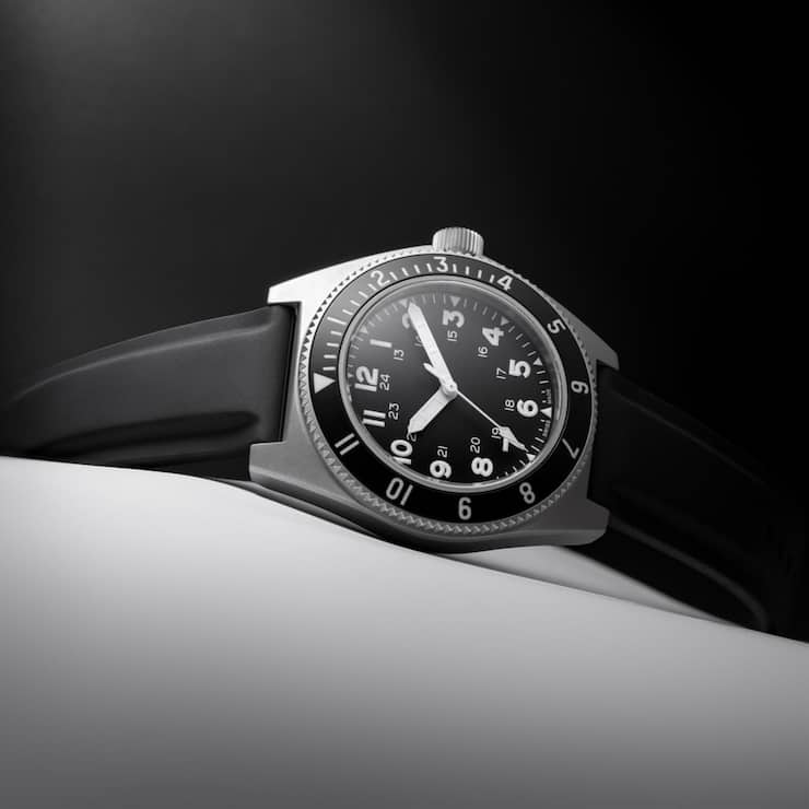 <p>Benrus präsentiert die Type 2 MIL SPEC, eine modernisierte Neuauflage einer Taucher- und Felduhr von 1972. </p>