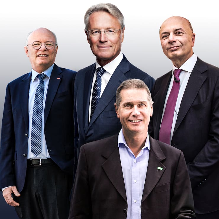 Vincent Ducrot Björn Rosengren Werner Lieberherr Dieter Weisskopf