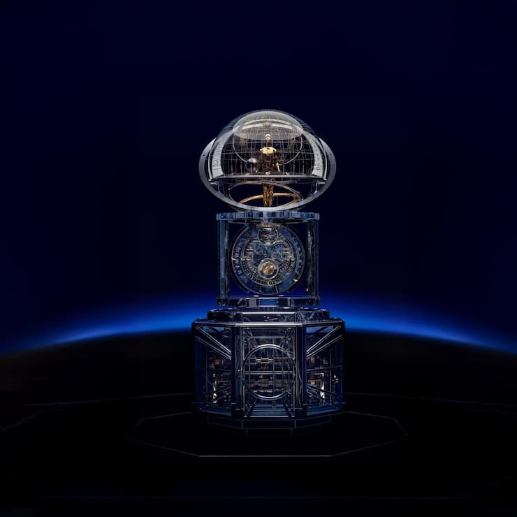 <p>Vacheron Constantin bezeichnet die Uhr La quête du temps als «Meisterwerk jenseits der Uhrmacherei».</p>