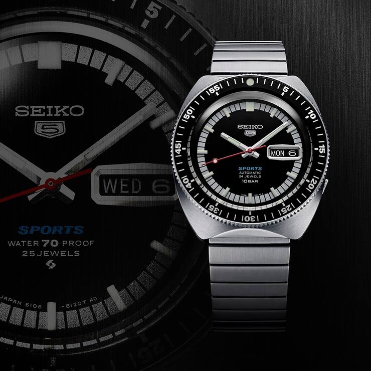 Die Seiko 5 Sports: Eine Uhr für alle Fälle.