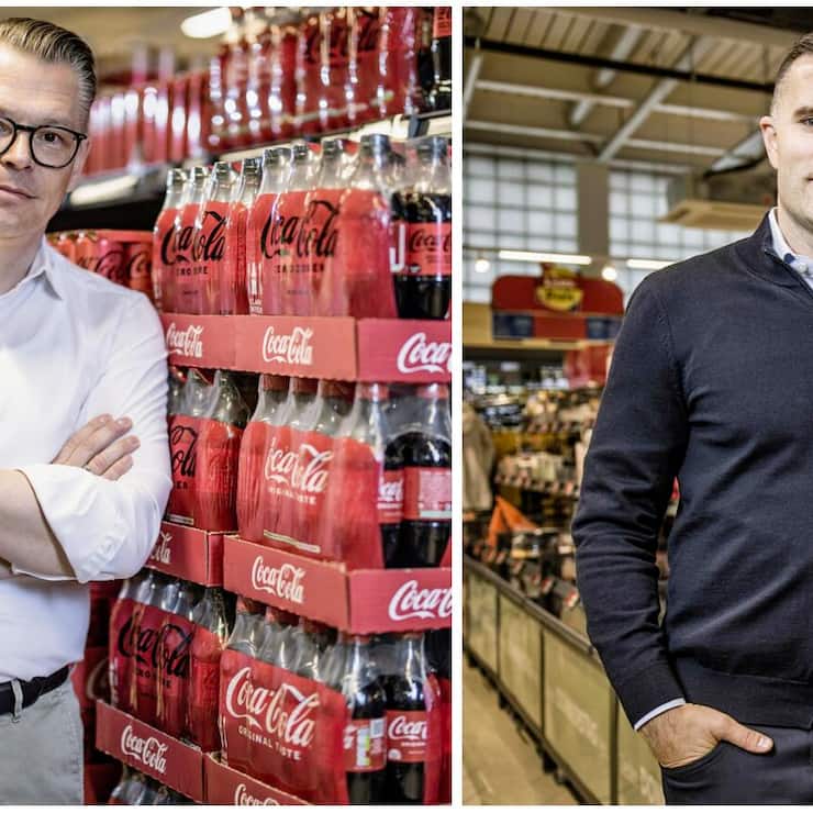 Denner-CEO Torsten Friedrich (l.) und Lidl-Schweiz-Chef Nicholas Pennanen kennen sich aus ihrer gemeinsamen Zeit beim deutschen Discounter. Zuletzt gab es zwischen den beiden Detailhändlern zahlreiche Personalrochaden.