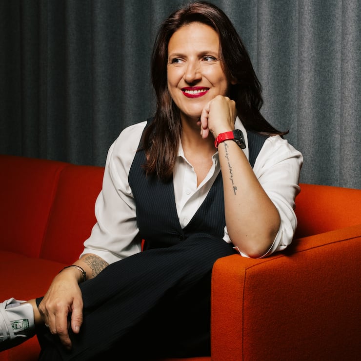 Mit Schwung und Elan sorgt Amanda Mille für einprägsame Begegnungen bei Richard Mille.