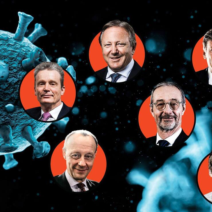 Corona Infizierte Manager