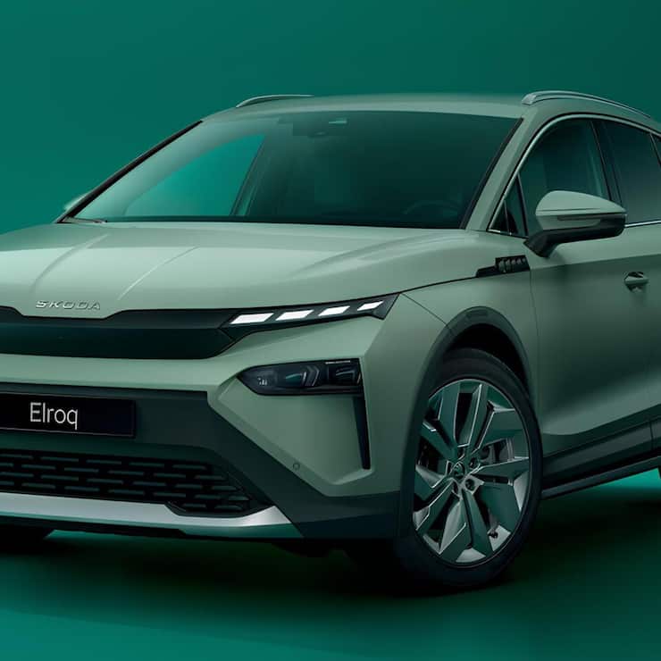 <p>Der Skoda Elroq ist ein erschwingliches Elektro-SUV mit moderner Designsprache.</p>