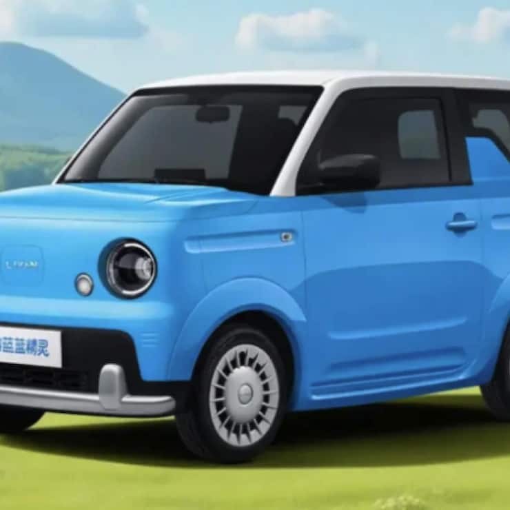 <p>So sieht der Livan Smurf EV aus.</p>