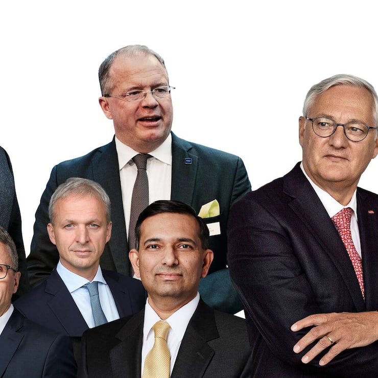 Peter Voser Boerje Ekholm Martin Lundstedt Peter Terwiesch Greg Poux Guillaume Tarak Mehta