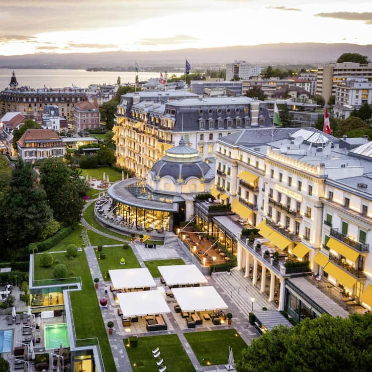 Das renommierte Beau-Rivage Palace in Lausanne vereint historischen Charme mit zeitgemässem Komfort – und schafft dieses Jahr den Sprung auf den ersten Platz.
